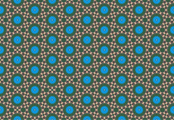 Seamless Luxury Perspective Design Visual Background Decoration Art Digital Texture Geometric Fashion Cloth Fabric Interior Symmetric Endless Tile Graphic Template Textile Shape Wallpaper Pattern.