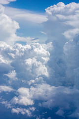 blue sky with clouds