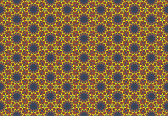 Seamless Luxury Perspective Design Visual Background Decoration Art Digital Texture Geometric Fashion Cloth Fabric Interior Symmetric Endless Tile Graphic Template Textile Shape Wallpaper Pattern.