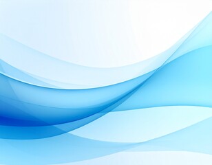 High-resolution, noise-free abstract background with smooth blue gradients and flowing lines. Perfect for tech, healthcare, futuristic designs, or serene digital backdrops