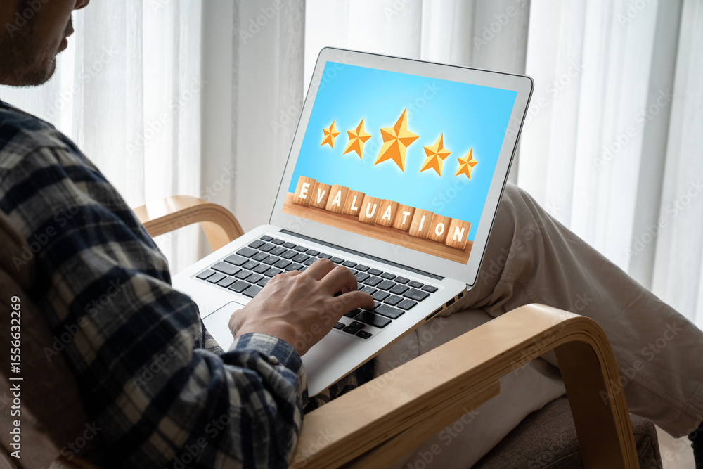 Poster customer satisfaction and evaluation analysis on modish software computer for marketing strategy pla