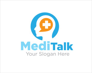 mind talk logo designs for psychology consult