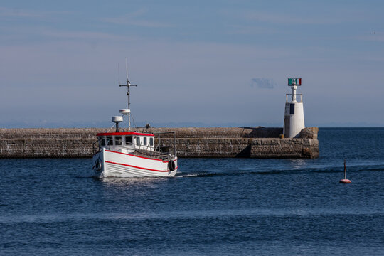fishing boat in the sea