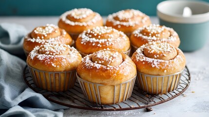 Delicious Homemade Cinnamon Rolls with Sugar