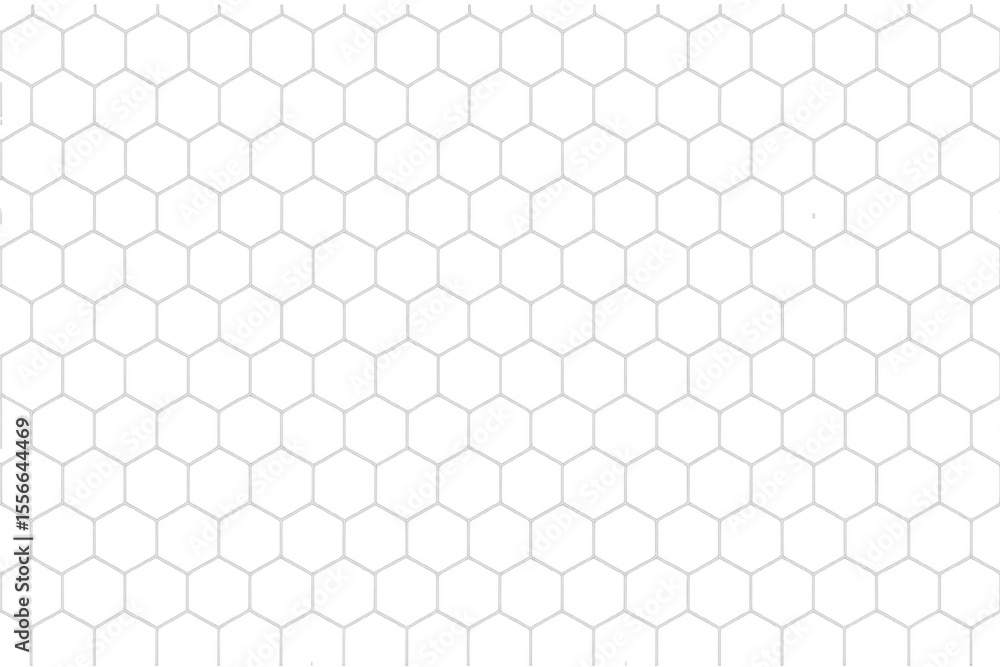 Poster seamless honeycomb pattern forming a geometric texture on a transparent background, ideal for overla