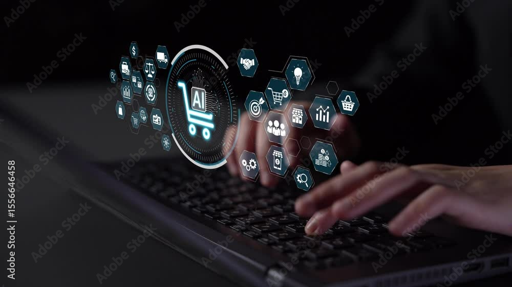 Poster ai transforms ecommerce by enabling smart product recommendations, ai automated shopping decisions, 