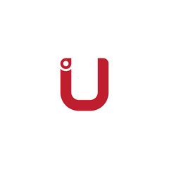 Letter U logo