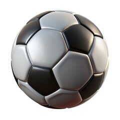 Classic Black and White Soccer Ball