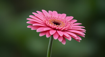 Obraz premium pink gerbera flower