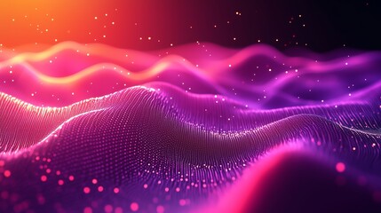 Abstract Big Data Visualization with Cyber Network Background, Ideal for Technology and Network Connection Concepts