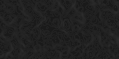  topographic map with contour lines showing elevation changes design is abstract and graphic, with a seamless, modern feel elevation black background.