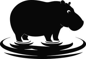 Jungle Animal Silhouette Bundle, Lion, Elephant, Giraffe, Monkey, Zebra, and Wildlife Vector Set