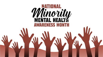 national minority mental health awareness month