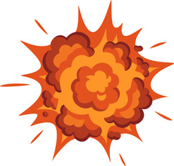 Cartoon Bomb Explosion
