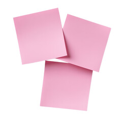 pink sticky notes