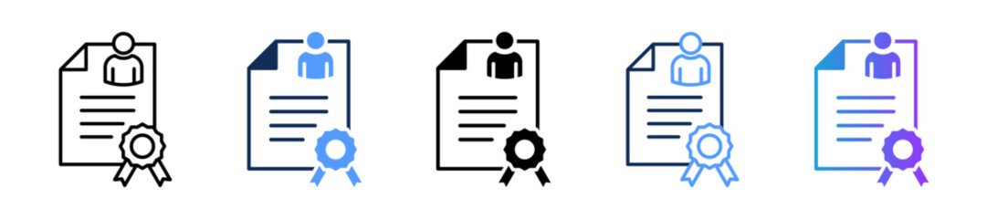 Experience multiple icon