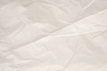 White plastic bag texture background