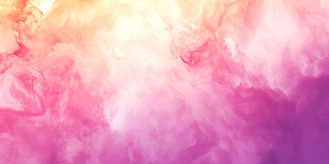 Fototapeta premium Pink Abstract Watercolor Background with Light Rays