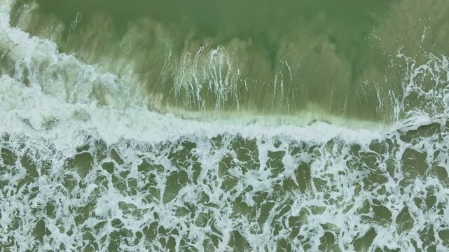 Nature of the beach and sea Summer with sunshine, sandy beaches, clear blue waters sparkling against the blue sky. On an island with good ecology and environment Background for summer vacation