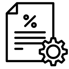 Manage loan in vector illustration