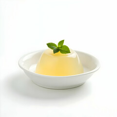 pudding with mint