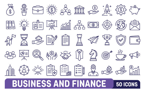 Modern business and finance concept with abstract geometric shapes and data visualization elements