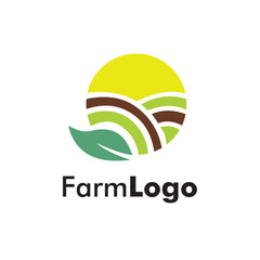 farm logo creative logo farm simple logo and farm icon nature logo