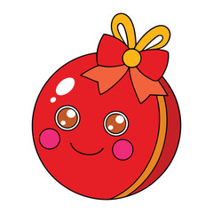 Obraz premium Hand-drawn “Merry Christmas” lettering inside a festive wreath with holly, pine, and berries, creating a warm holiday feel perfect for cards, posters, or social posts.