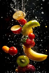 Fruit Splash Vibrant with Fresh.