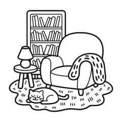 Little Corners of Comfort: Cute & Cozy Coloring Book for Relaxation and Creativity, Little Corner Cute & Comfy