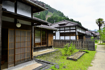生野鉱山　鉱山町の町並