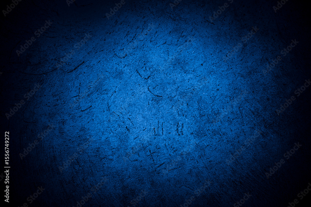 Poster old wall pattern texture cement blue dark abstract blue color design are light with black gradient b