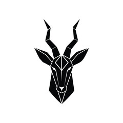 vector illustration of a origami bird on white background