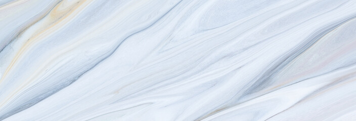 Marble rock texture blue ink pattern liquid swirl paint white dark that is Illustration panorama...