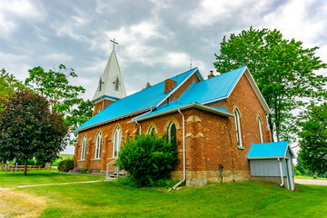 Experience the beauty and tradition of Mary of the Immaculate Conception Church in Alliston, a...