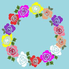 heart of roses