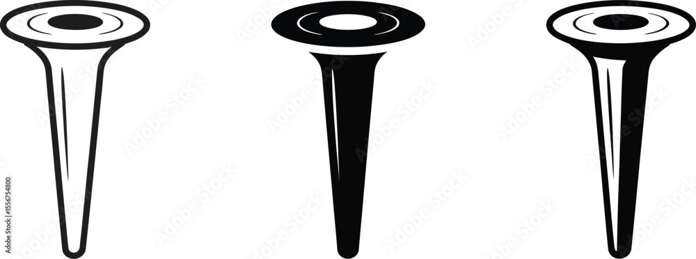 Poster vector graphic of abstract shapes in black and white for design elements and creative illustrations 