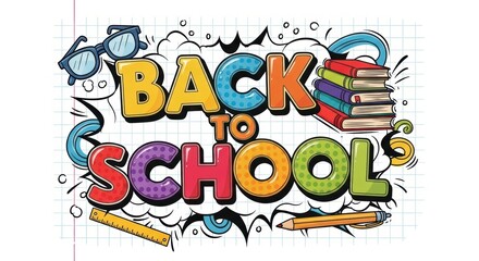 Obraz premium Exciting Back to School Supplies and Fun Activities for Students