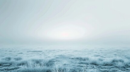 Fototapeta premium Sea of ​​fog