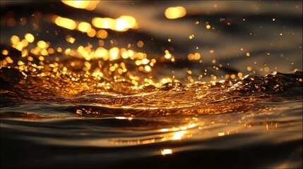 Sunlight Reflecting on Water