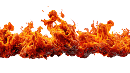 Fiery Inferno: A mesmerizing display of vibrant flames dances with dynamic energy, evoking a sense of intense heat and untamed power.
