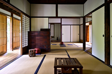 和風建築の居間