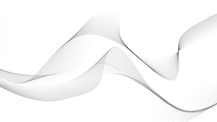 Abstract halftone lines gradient texture on white background.