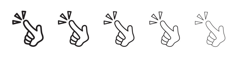 Easy icon thin flat outline style vector sign