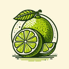 lime illustraion 