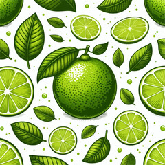 lime illustraion 