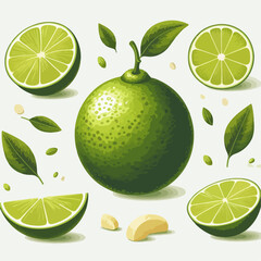 set of lime