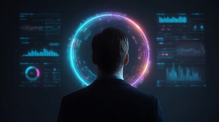 Analyst views digital display