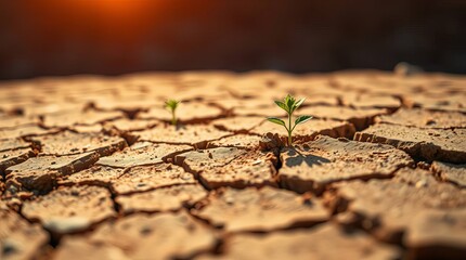 Obraz premium green leaf on the ground