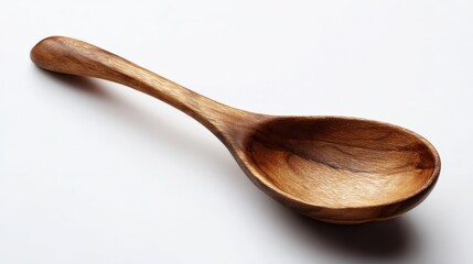 Wooden Spoon Cooking Utensil Handcrafted Natural Kitchen Tool for Stir Serving and Food Preparation in Rustic Home Style